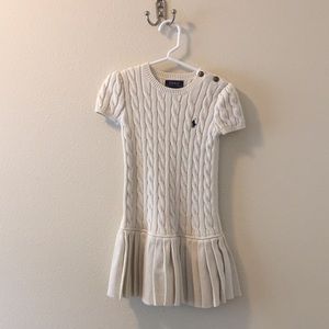 Ralph Lauren Cable Knit Dress Size 5